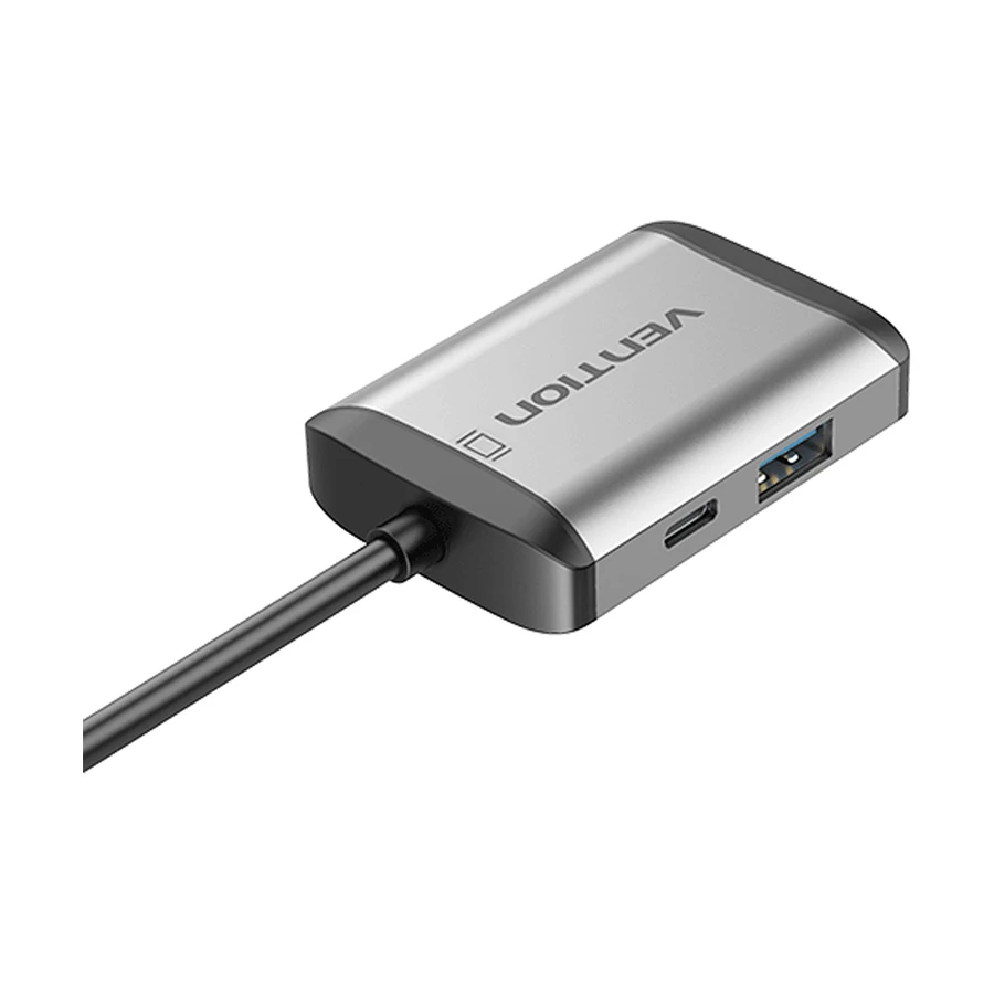 Vention TFAHB Type-C Male to HDMI, VGA, USB 3.0, PD Type-C Converter Price in Bangladesh