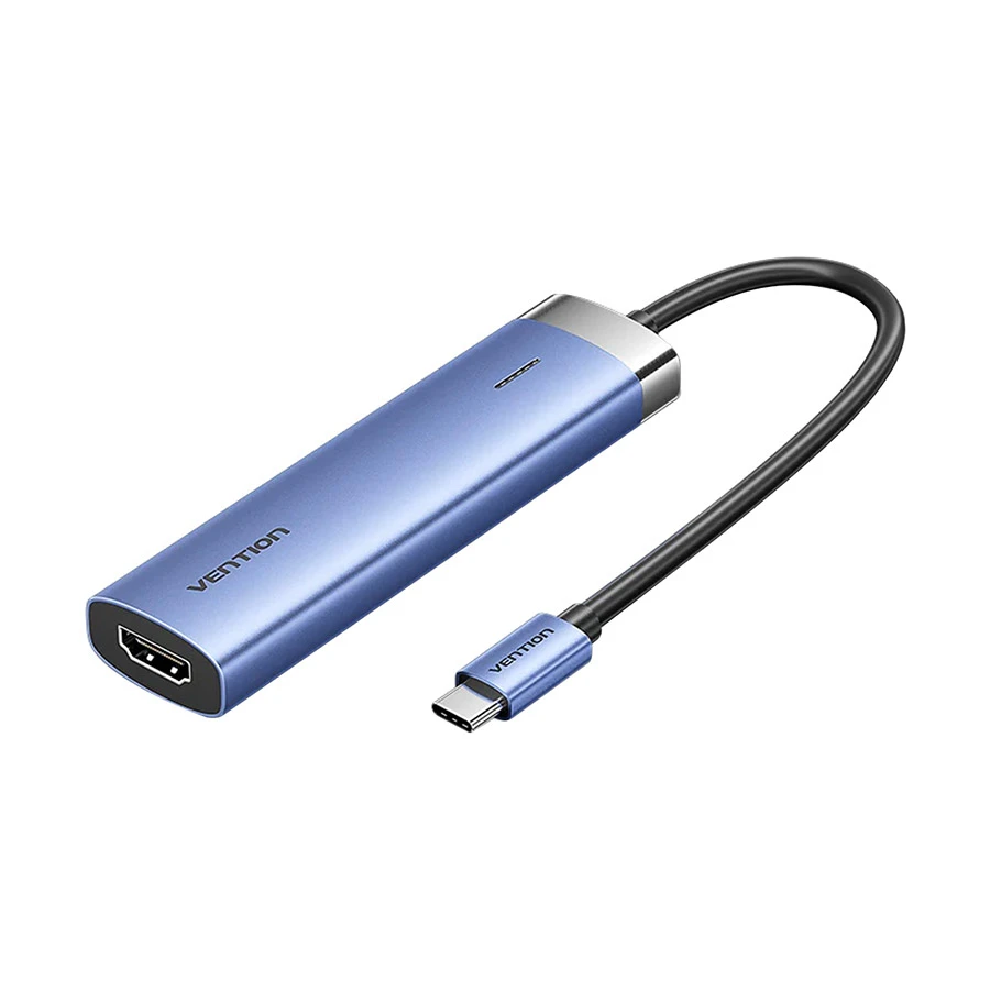 Vention TGESB Type-C Male to Tri USB, & HDMI Female Cable / Converter / HUB