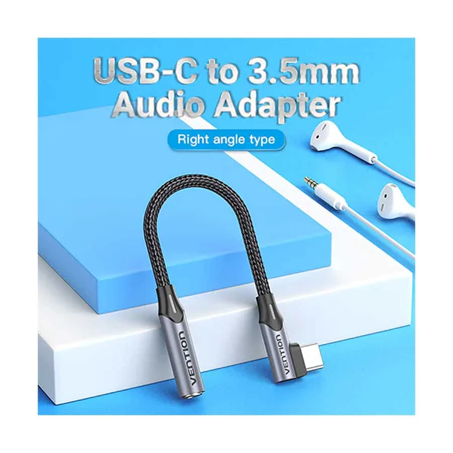 Vention BGLHA Type-C Male to 3.5mm Female Audio Converter Price in Bangladesh