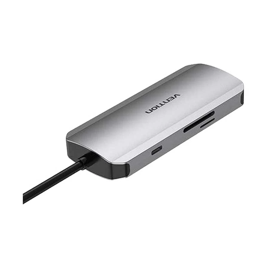 Vention TOJHB Type-C Male to Tri USB 3.0, HDMI, SD, TF & PD Female Type-C Converter in BD