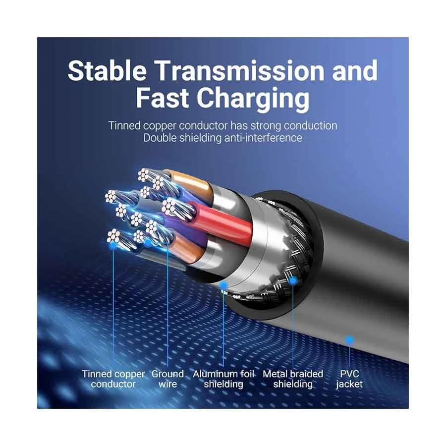 Vention COPBI USB Male to Micro B USB Cable Price in Bangladesh