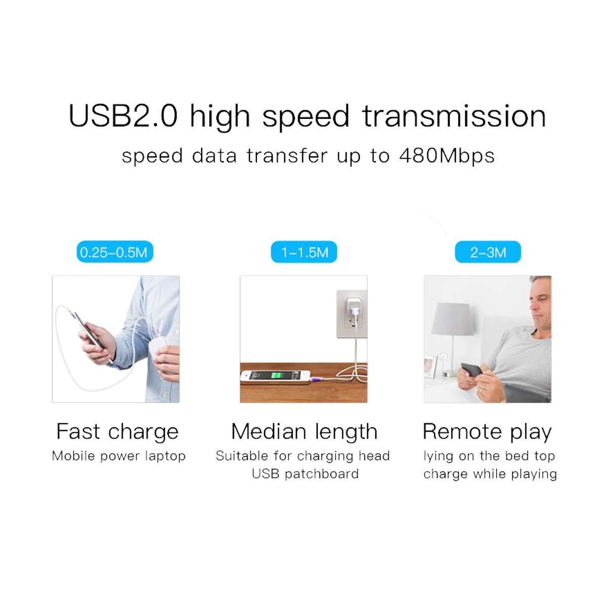 Vention VAS-A04-B100-N USB Male to Micro USB Cable Price in Bangladesh