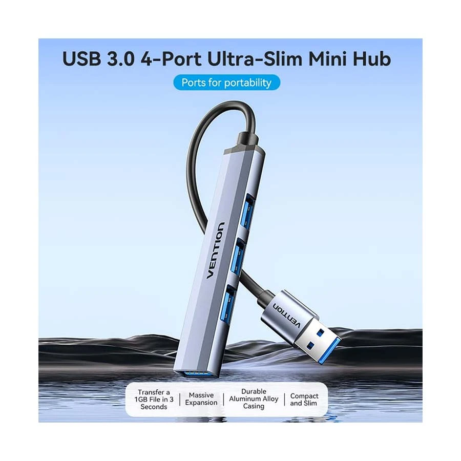 Vention CKOHB USB Male to Quad Female Cable / Converter / HUB Price in Bangladesh
