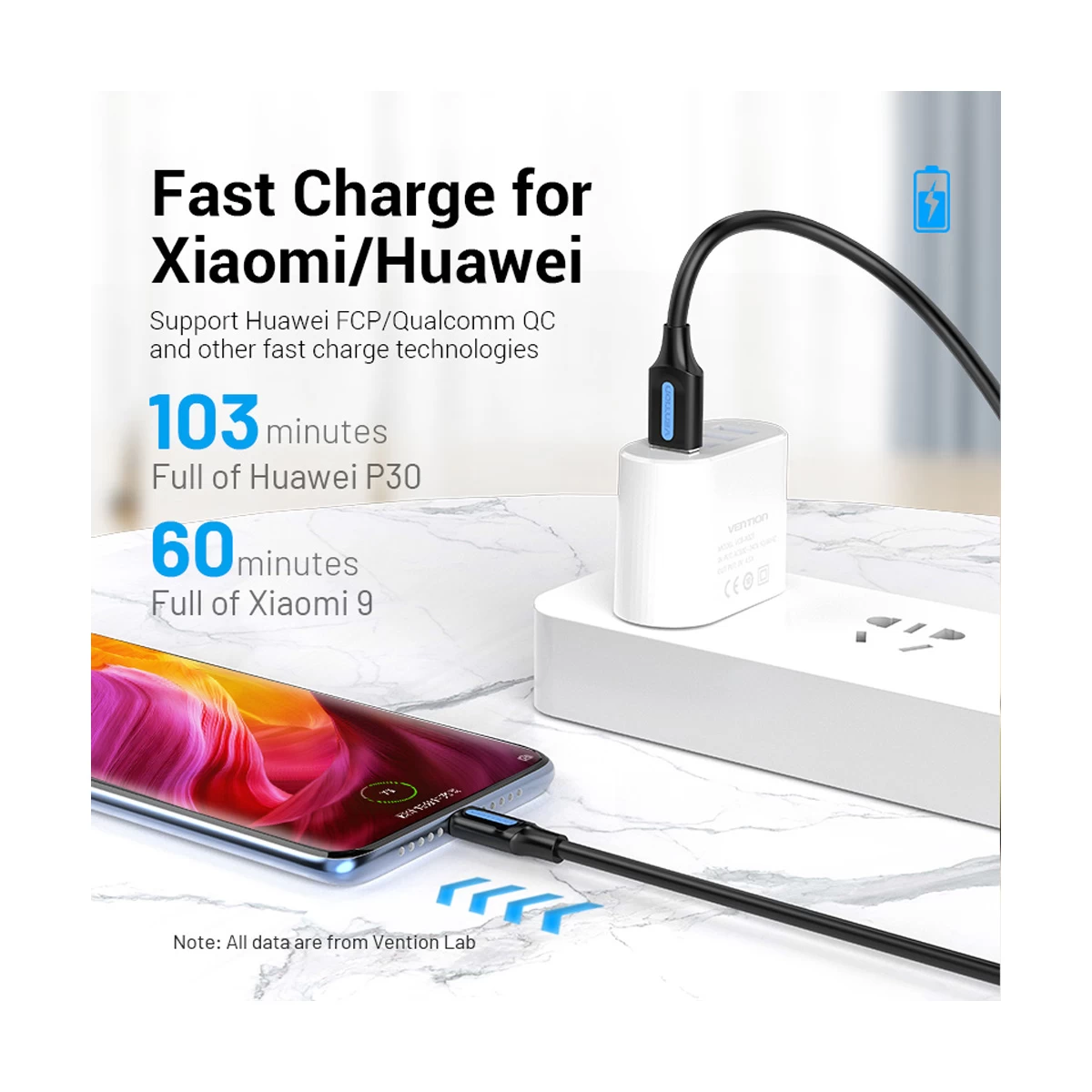 Vention COKBD USB Male to Type-C USB Cable in BD
