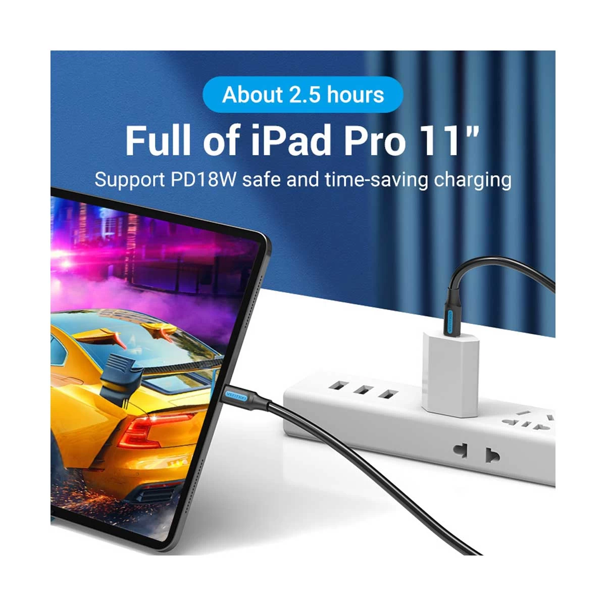 Vention COSBG USB Type-C Male to USB Cable in BD