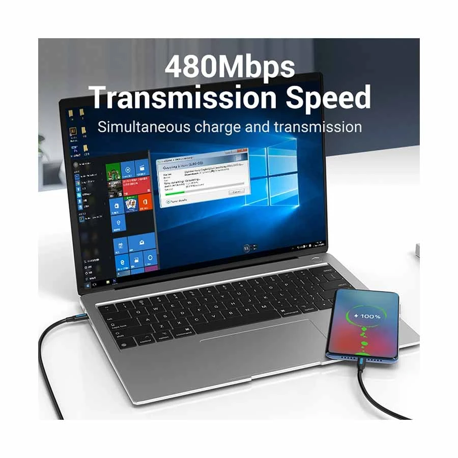 Vention COSBI USB Type-C Male to USB Cable in BD
