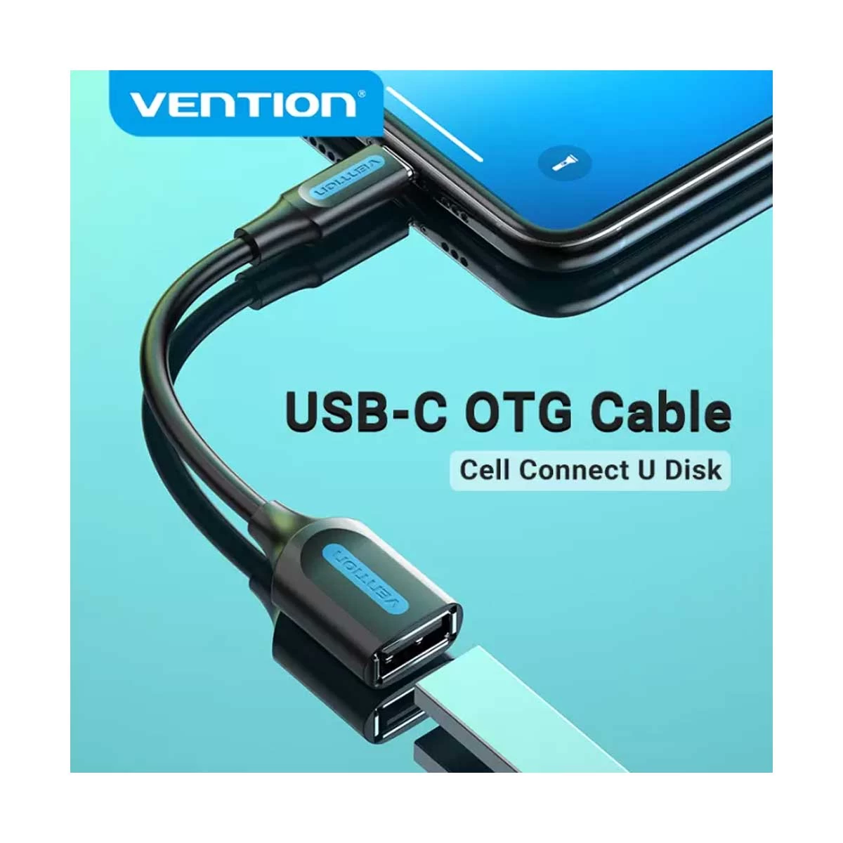 Vention CCSBB USB Type-C Male to USB-A Female Cable / Converter / HUB Price in Bangladesh