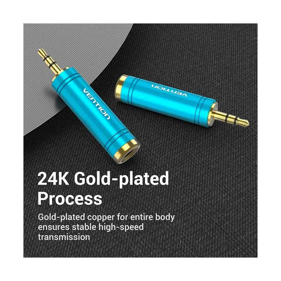 Vention VAB-S04-L 3.5mm Male to 6.5mm Female Audio Adapter Audio Converter in BD