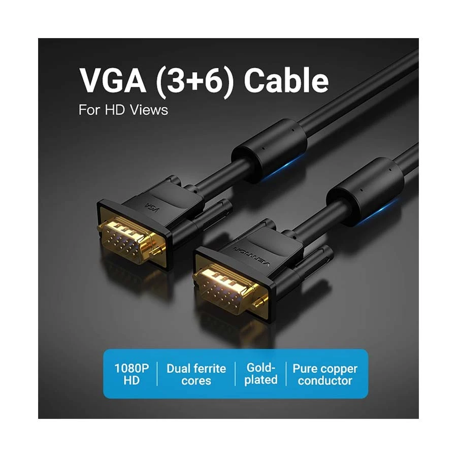 Vention DAEBJ VGA Male to VGA Cable Price in Bangladesh