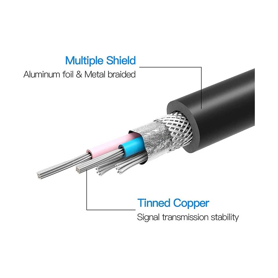 Vention BBFBL XLR Male to XLR Female Audio Cable