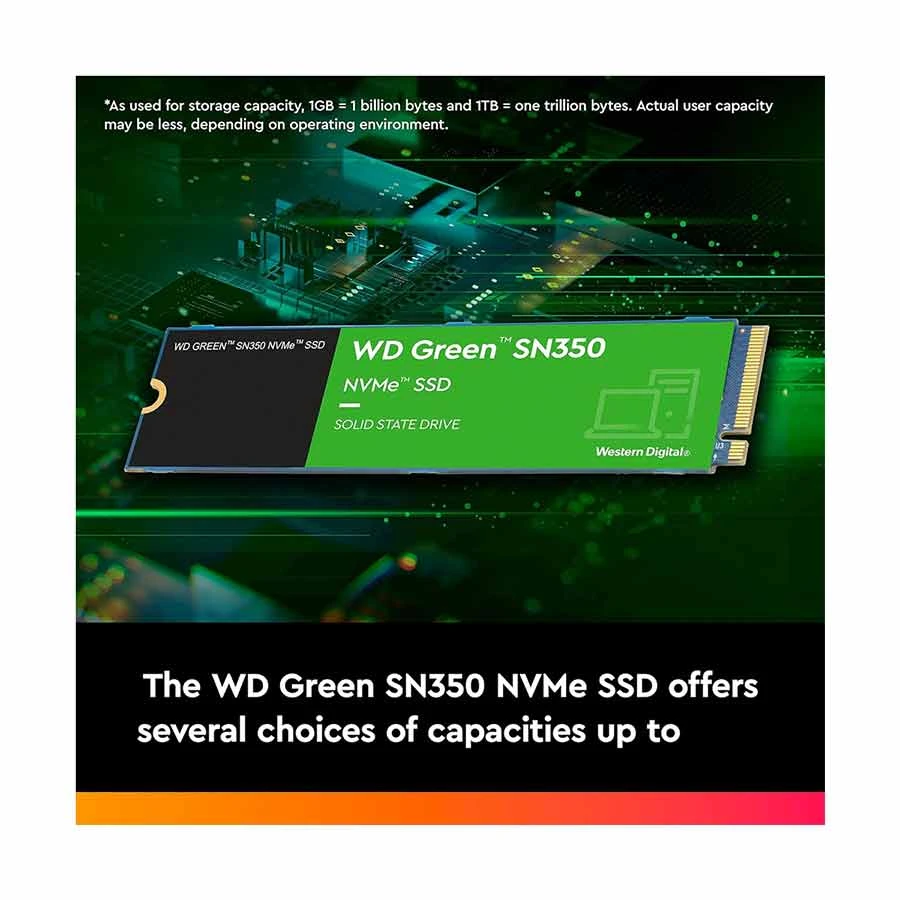 Western Digital Green SN350 250GB Internal SSD in BD