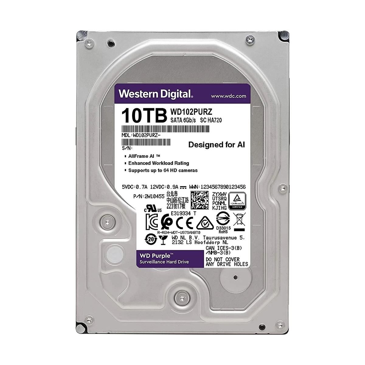 Western Digital Purple Internal HDD