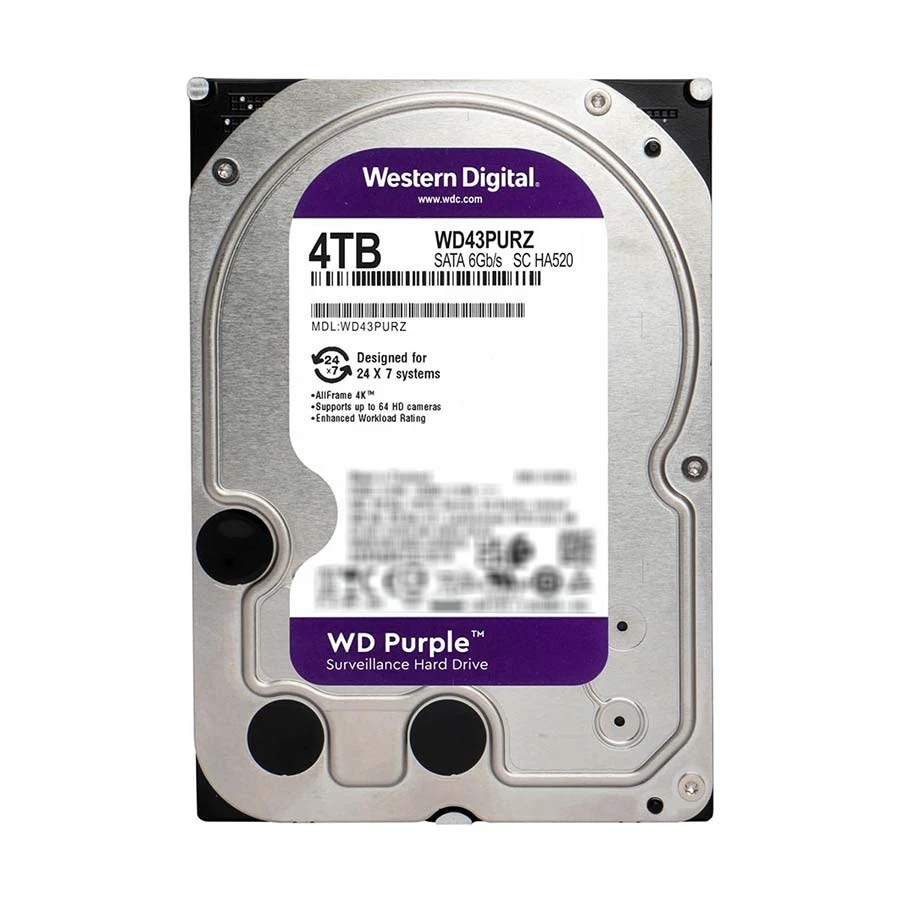 Western Digital Purple 4TB Internal HDD