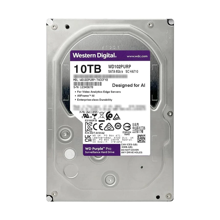 Western Digital Purple Pro 10TB Internal HDD