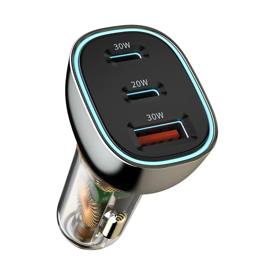 Wiwu Geek PC700 3 in 1 Car Charger in BD