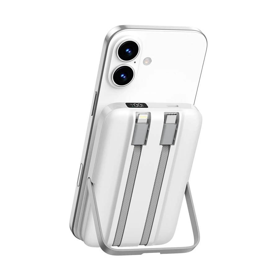 Wiwu Pioneer Dual Cable 10000mAh Power Bank Price in BD