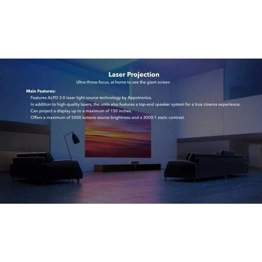 Xiaomi Mi Laser Projector 150 Projector Price in Bangladesh