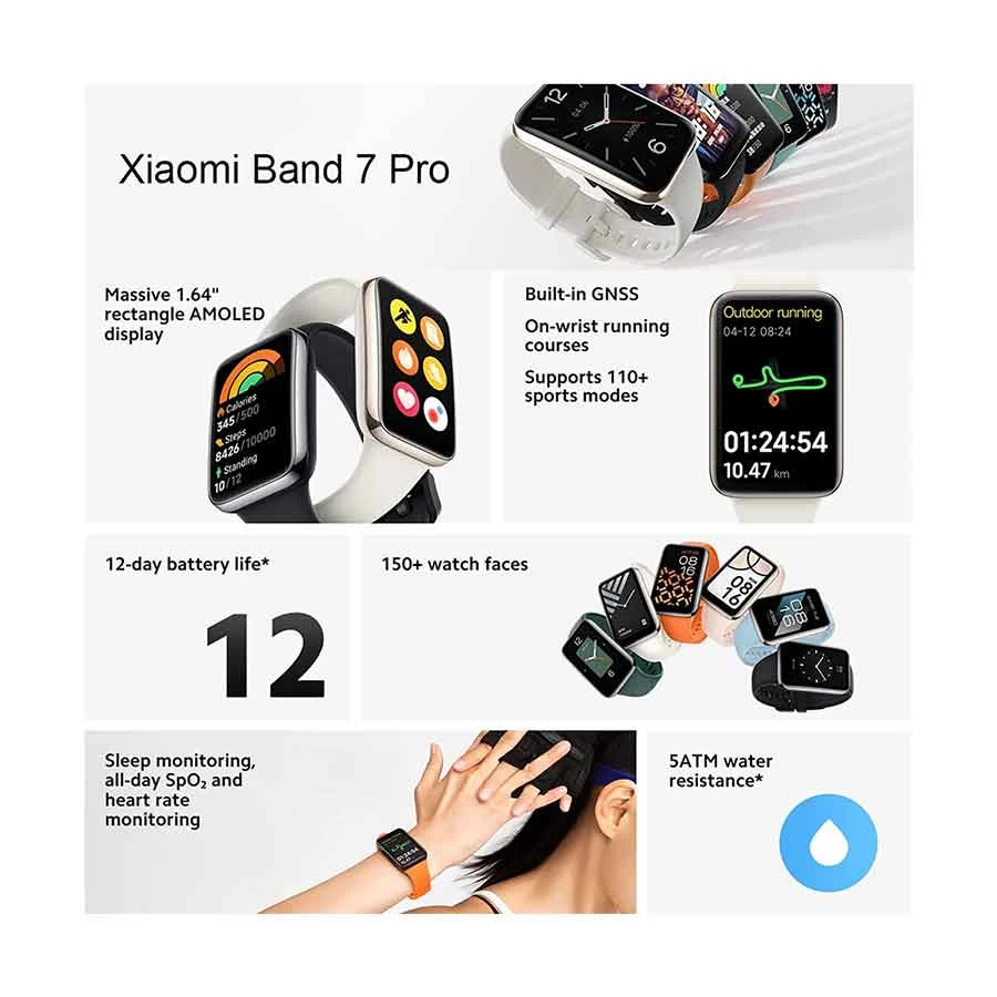 Xiaomi Smart Band 7 Pro Smartwatch in BD