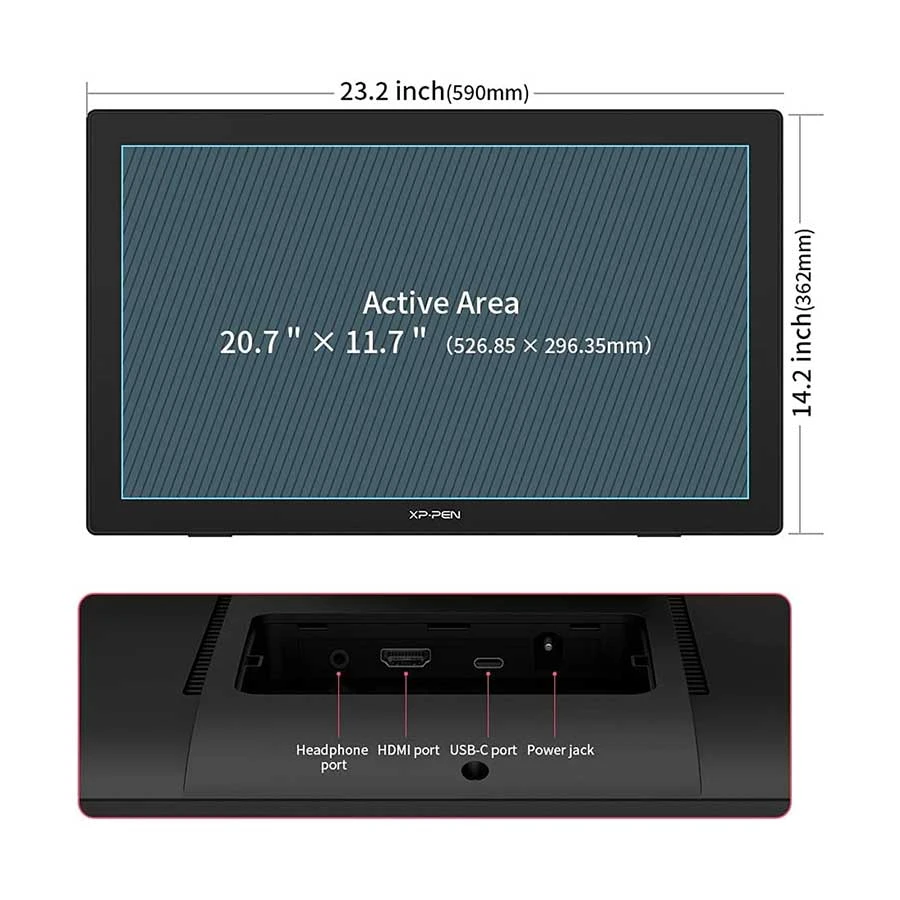 XP-Pen Artist 24 CD240Q Graphics Tablet PC