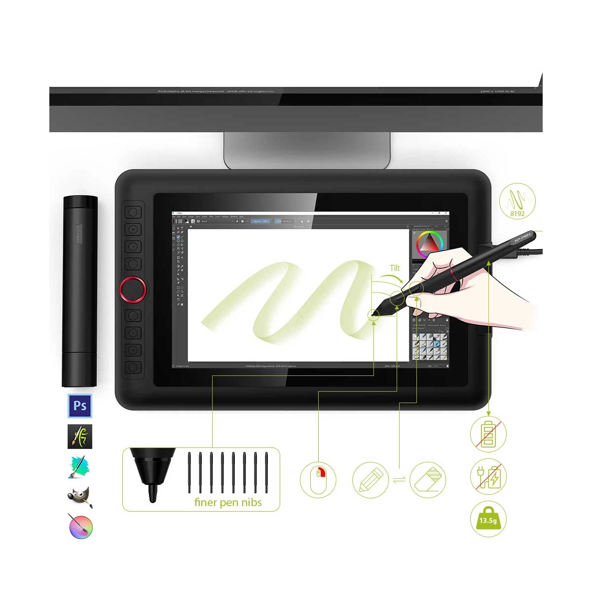 XP-Pen Artist Display 12 Pro All Brands
