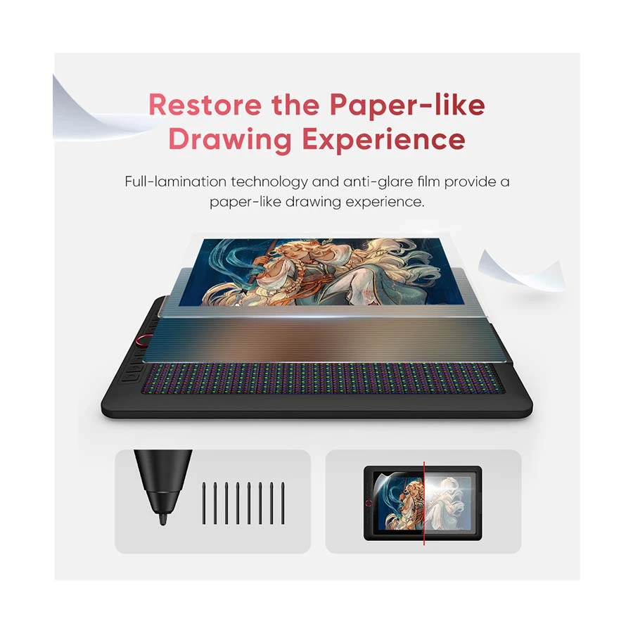 XP-Pen Artist Display 15.6 Pro V2 Graphics Tablet PC