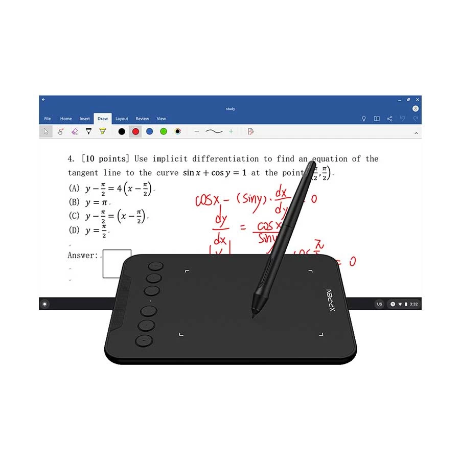 XP-Pen Deco Mini 4 Graphics Tablet PC