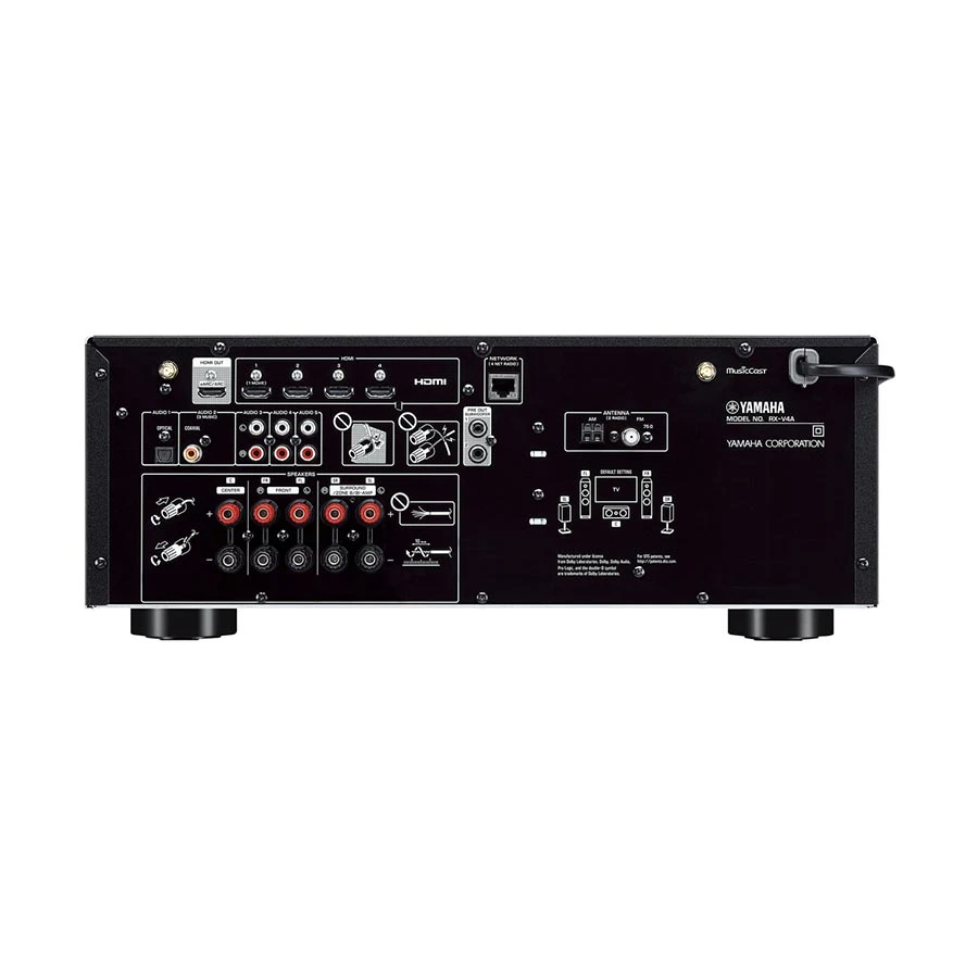 Yamaha RX-V4A Amplifier in BD
