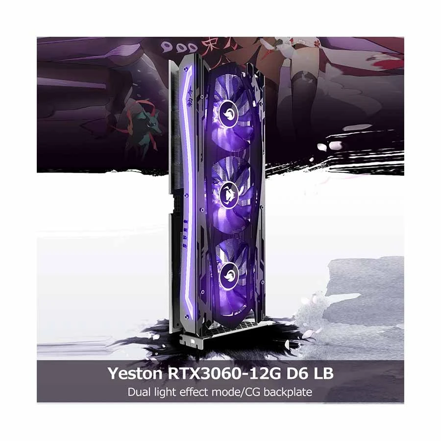 Yeston GeForce RTX 3060 12G LB LHR 8nm 12GB Graphics Card Price in BD