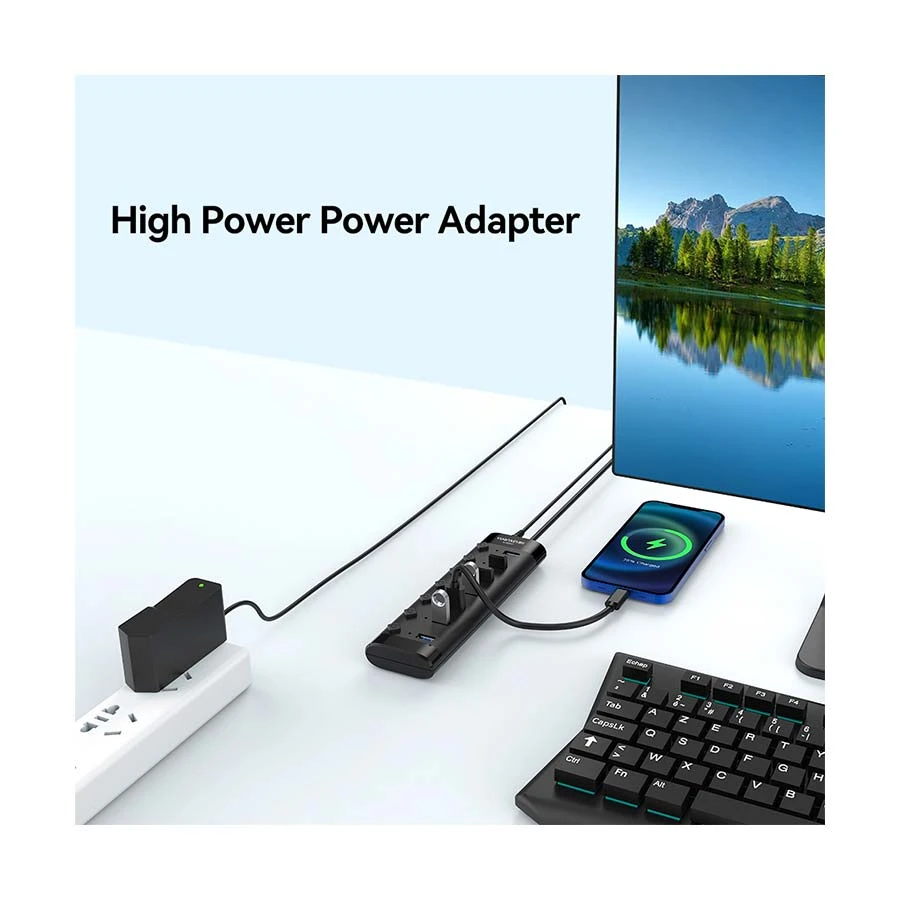 Yuanxin X-80907 USB Male to Multi USB Female Cable / Converter / HUB