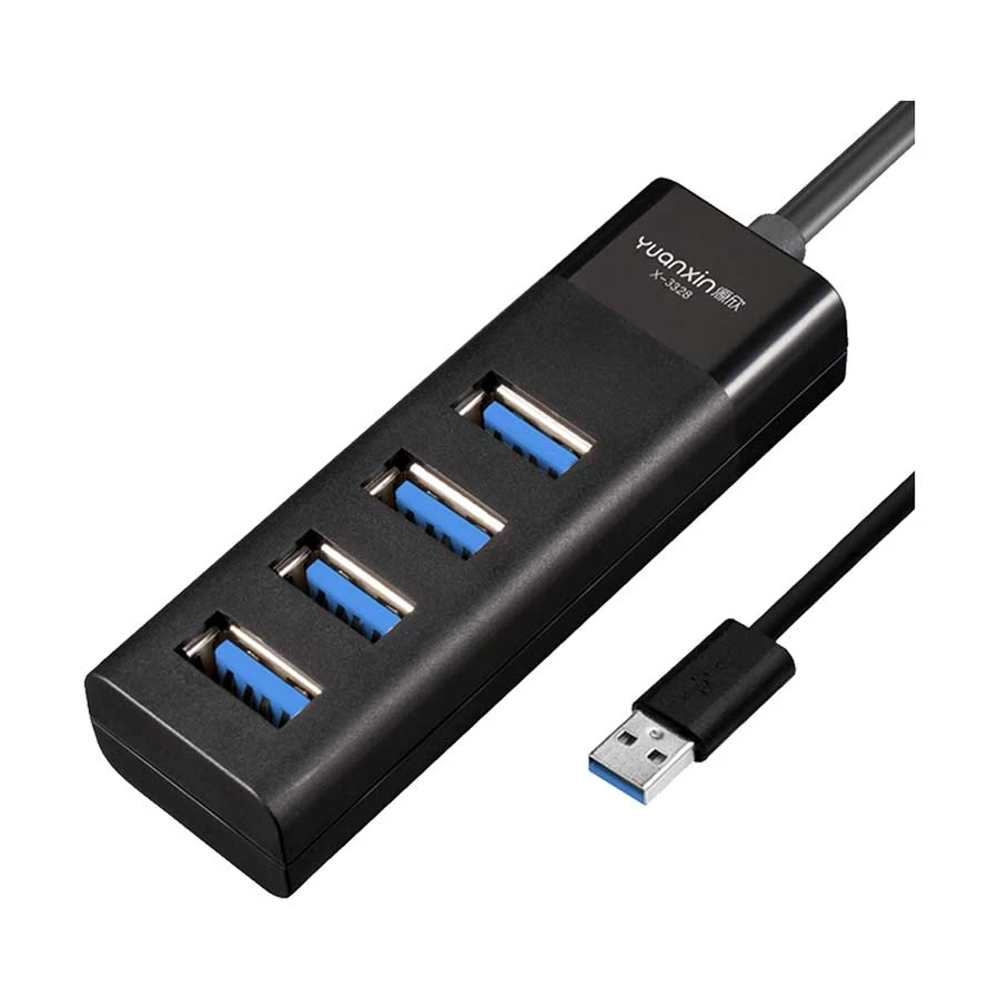 Yuanxin USB Male to Quad Female Cable / Converter / HUB