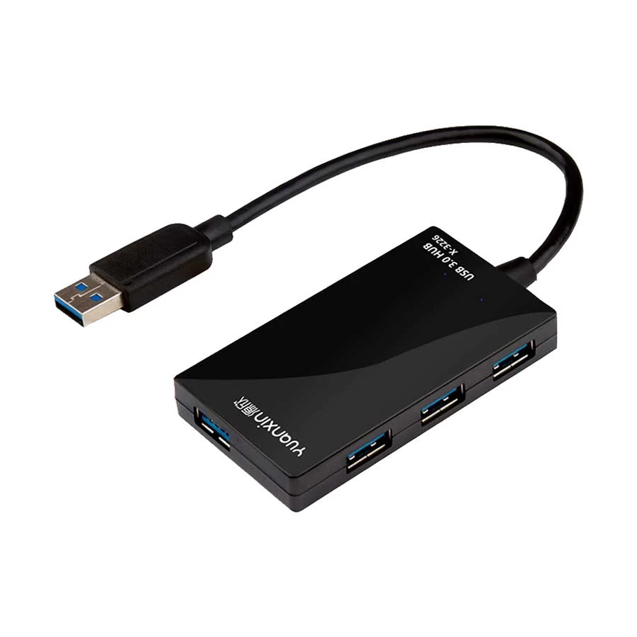 Yuanxin X-3226 USB Male to Quad Female Cable / Converter / HUB Price in Bangladesh