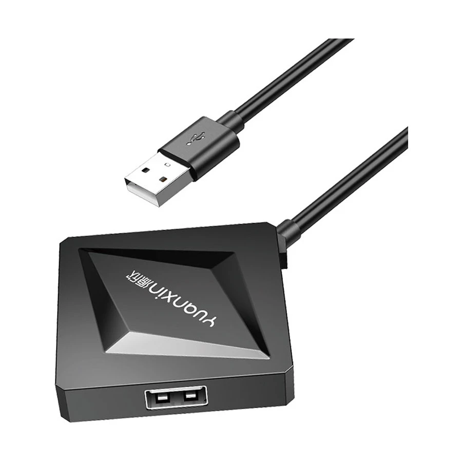 Yuanxin YXH-55 USB 2.0 Male to Quad Female Cable / Converter / HUB Price in Bangladesh