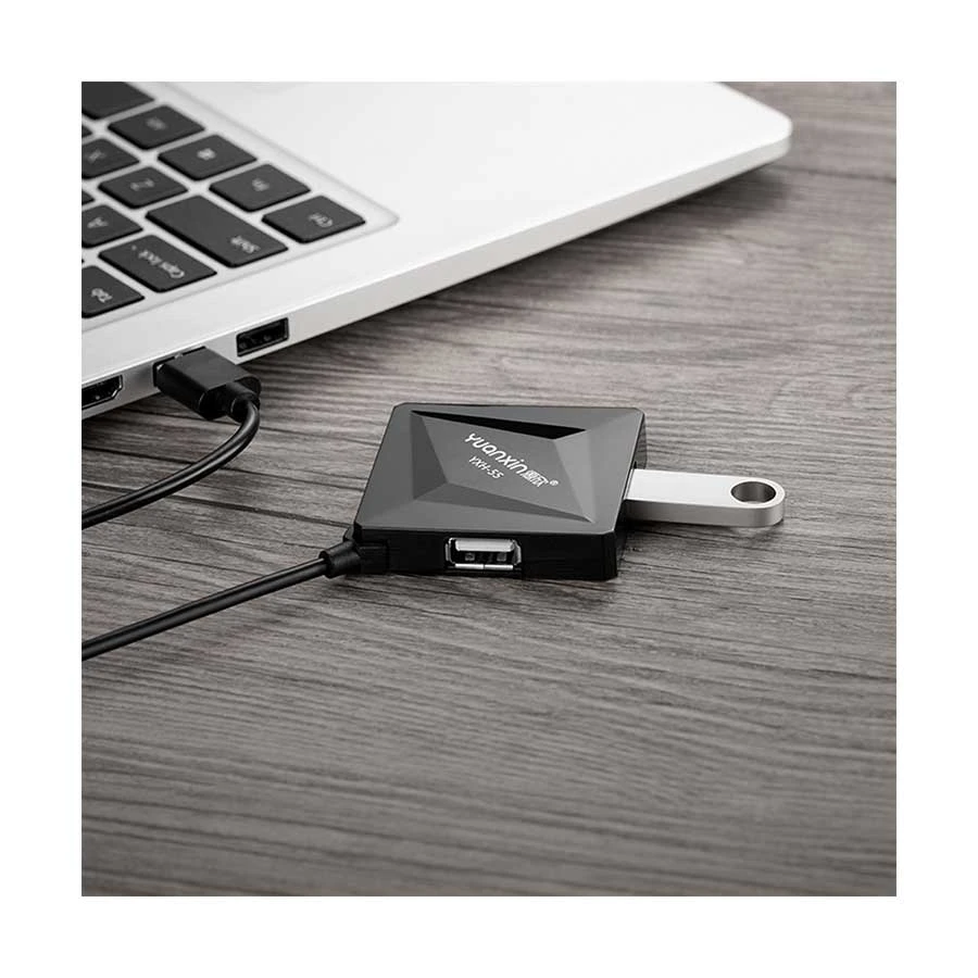 Yuanxin YXH-55 USB 2.0 Male to Quad USB Female Cable / Converter / HUB