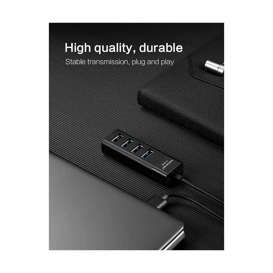 Yuanxin USB Male to Quad Female Cable / Converter / HUB in BD