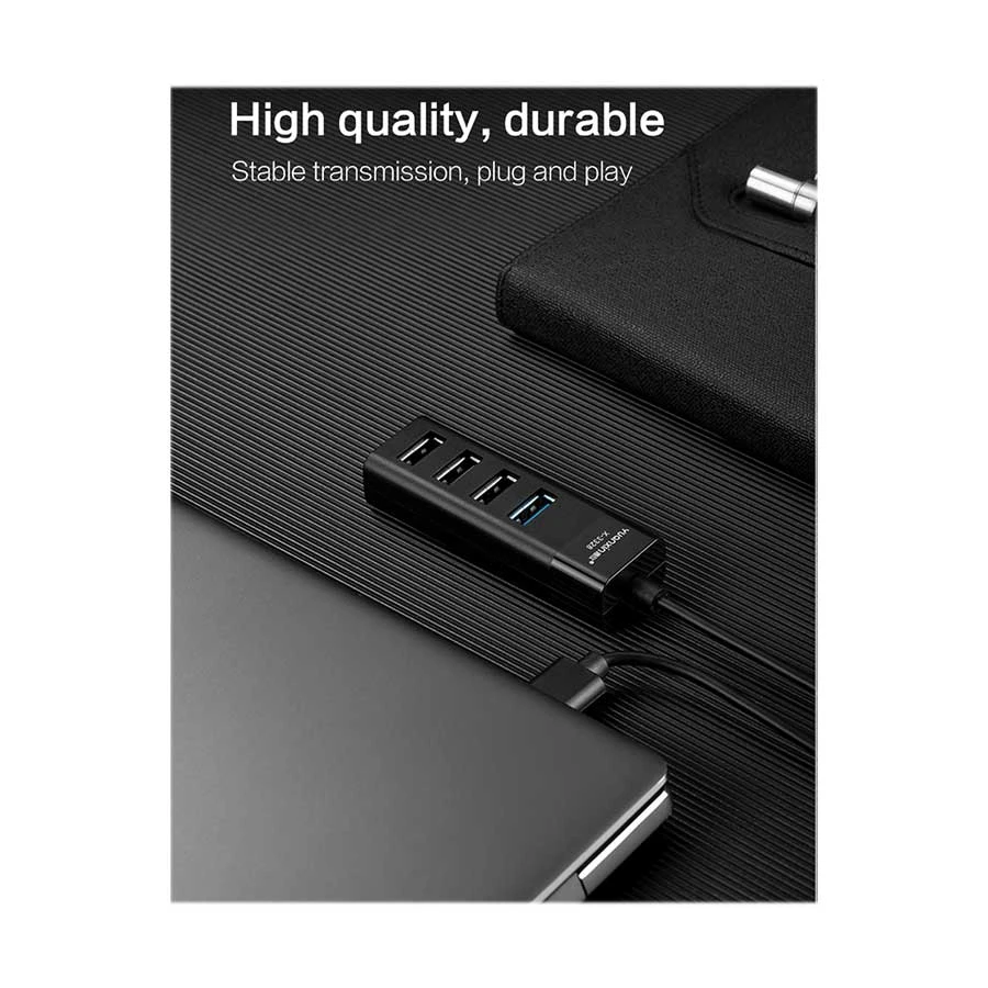 Yuanxin X-3328L USB Male to Tri 2.0 & 3.0 Female Cable / Converter / HUB in BD