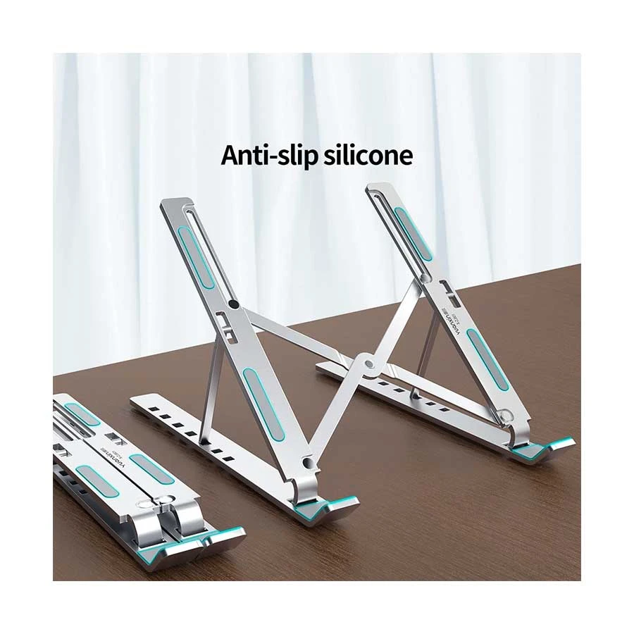 Yuanxin X-ZJ801 Retractable Adjustable Silver Laptop Stand Stand in BD