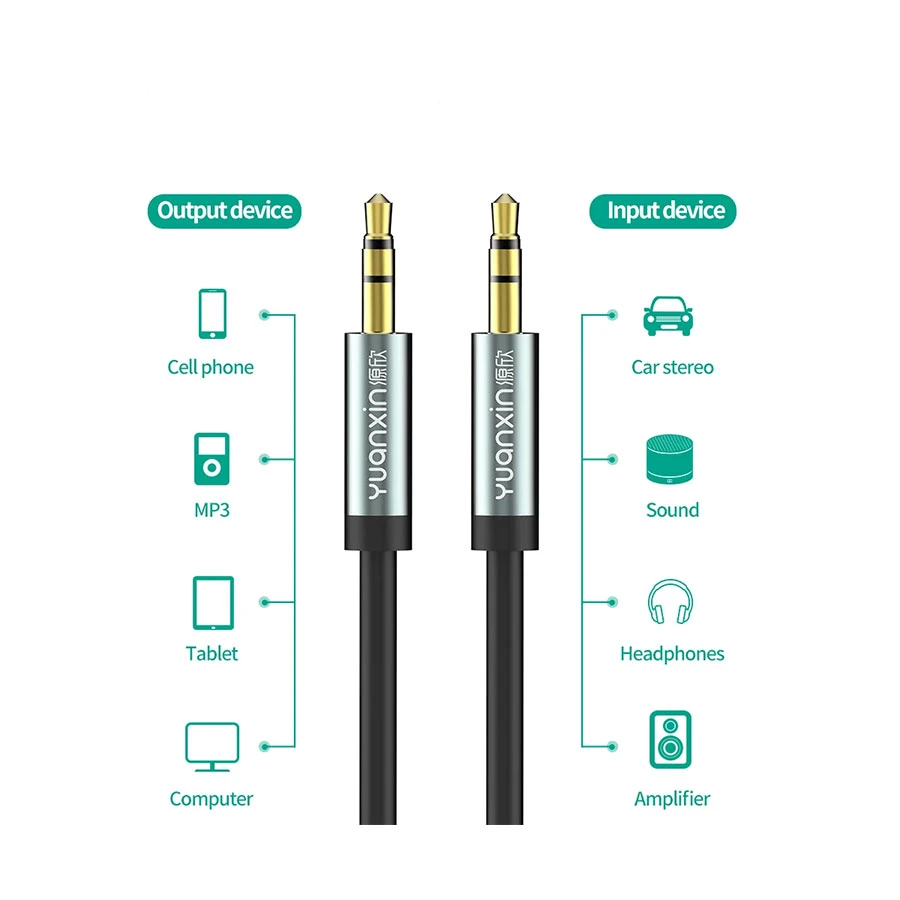 Yuanxin YAX-006 3.5mm Male to Cable / Converter / HUB in BD