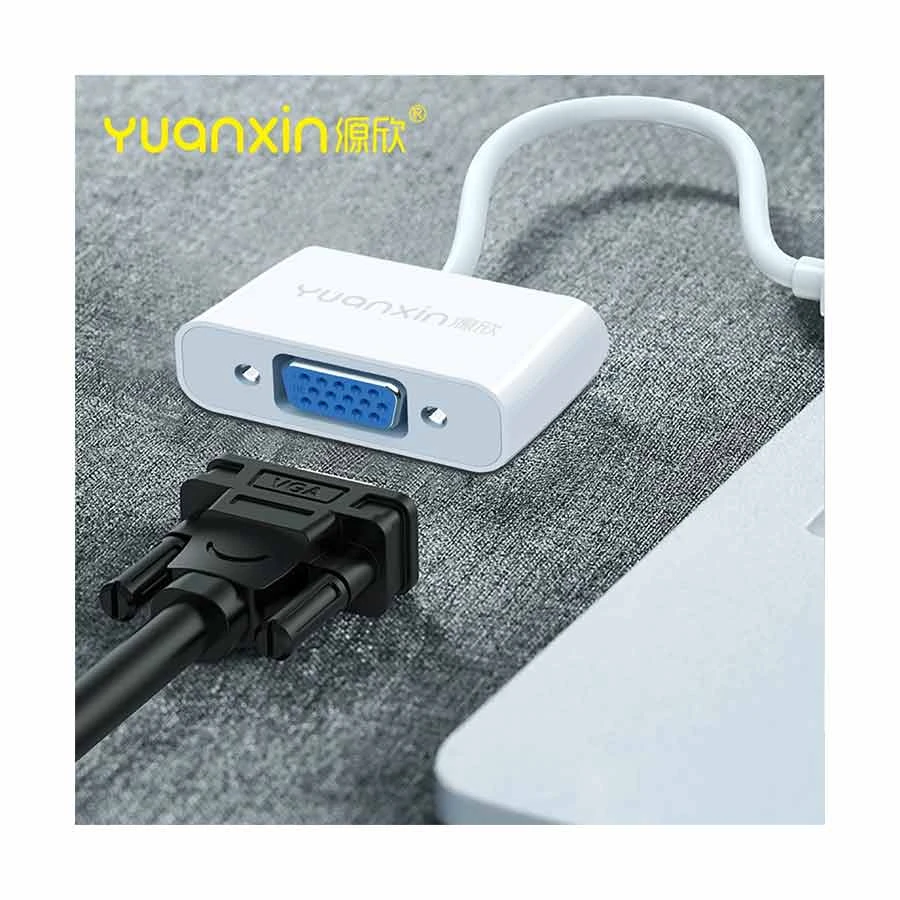 Yuanxin YDP-012 Mini DisplayPort Male to VGA Female Display Port Converter in BD