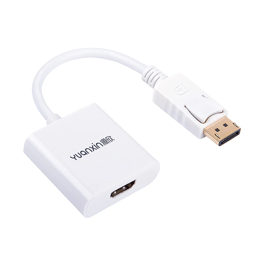 Yuanxin YDP-014 DisplayPort Male to HDMI Female Display Port Converter in BD