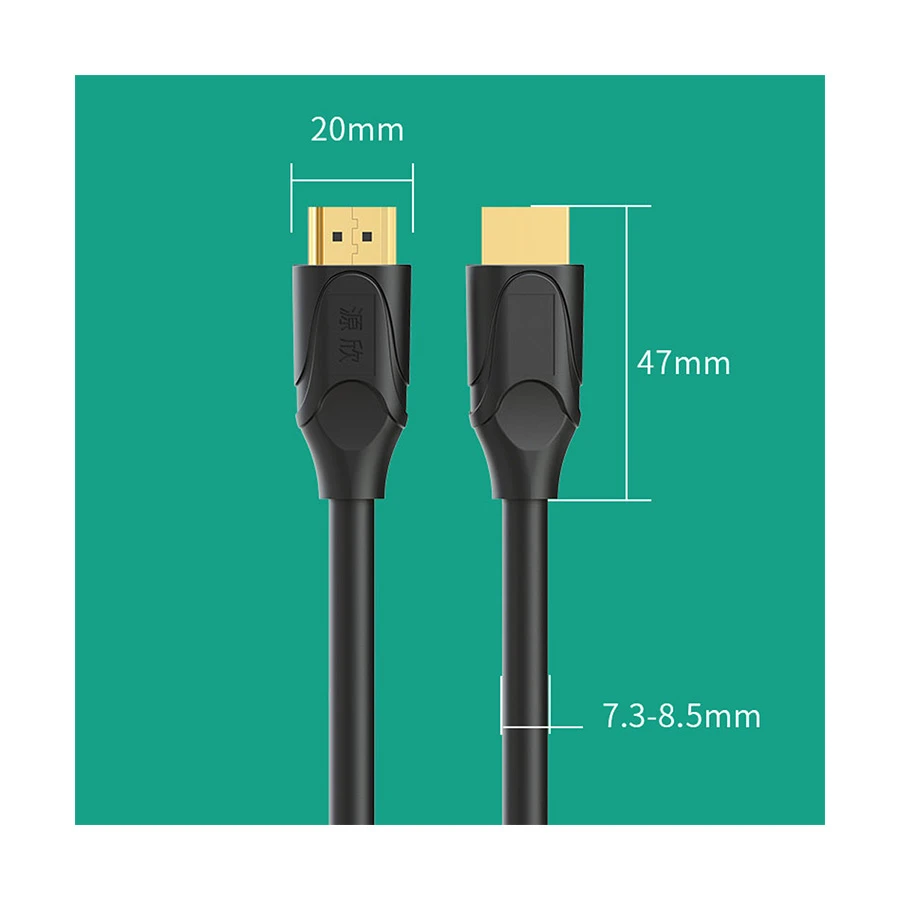 Yuanxin YHX-018 HDMI Male to Male HDMI Cable Price in BD