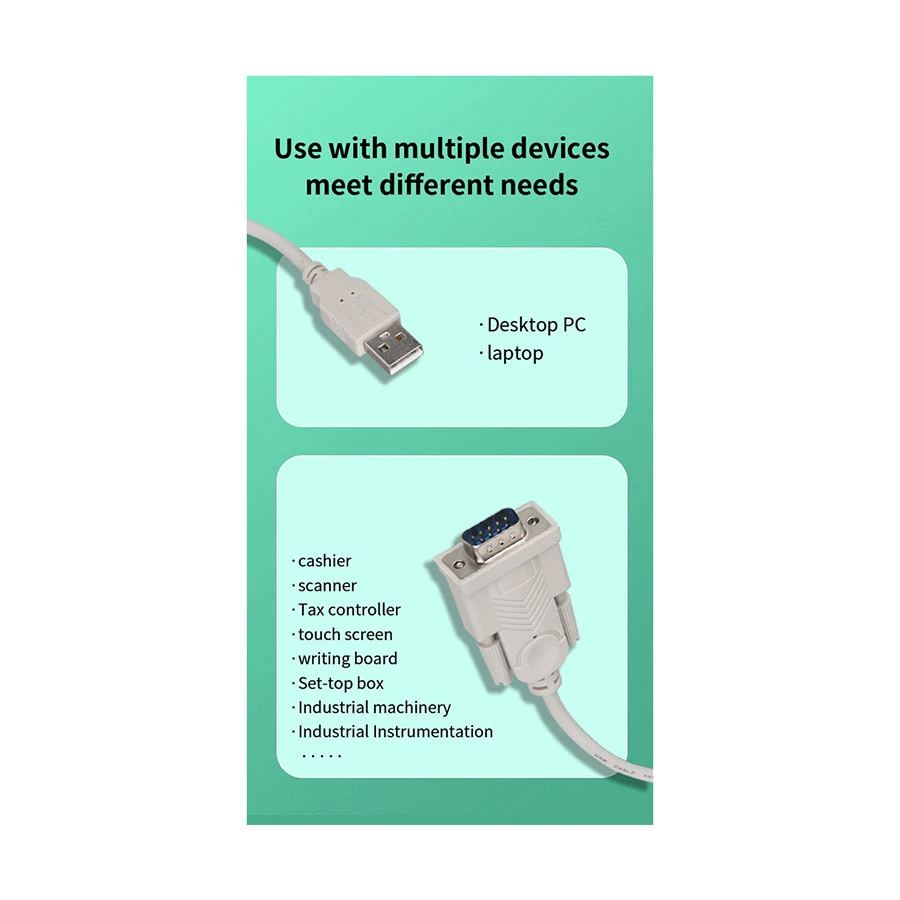 Yuanxin YXB-17 USB Male to Serial (RS-232) Male USB Cable Price in BD