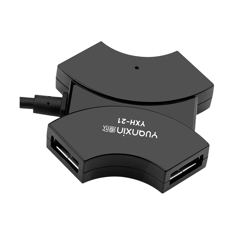 Yuanxin YXH-21 USB Male to Quad Female Cable / Converter / HUB in BD