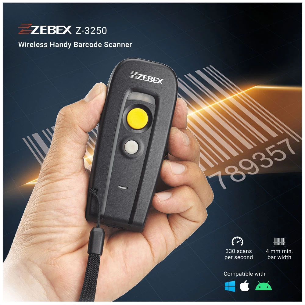 Zebex Z-3250BT Barcode and QR Scanner Price in Bangladesh