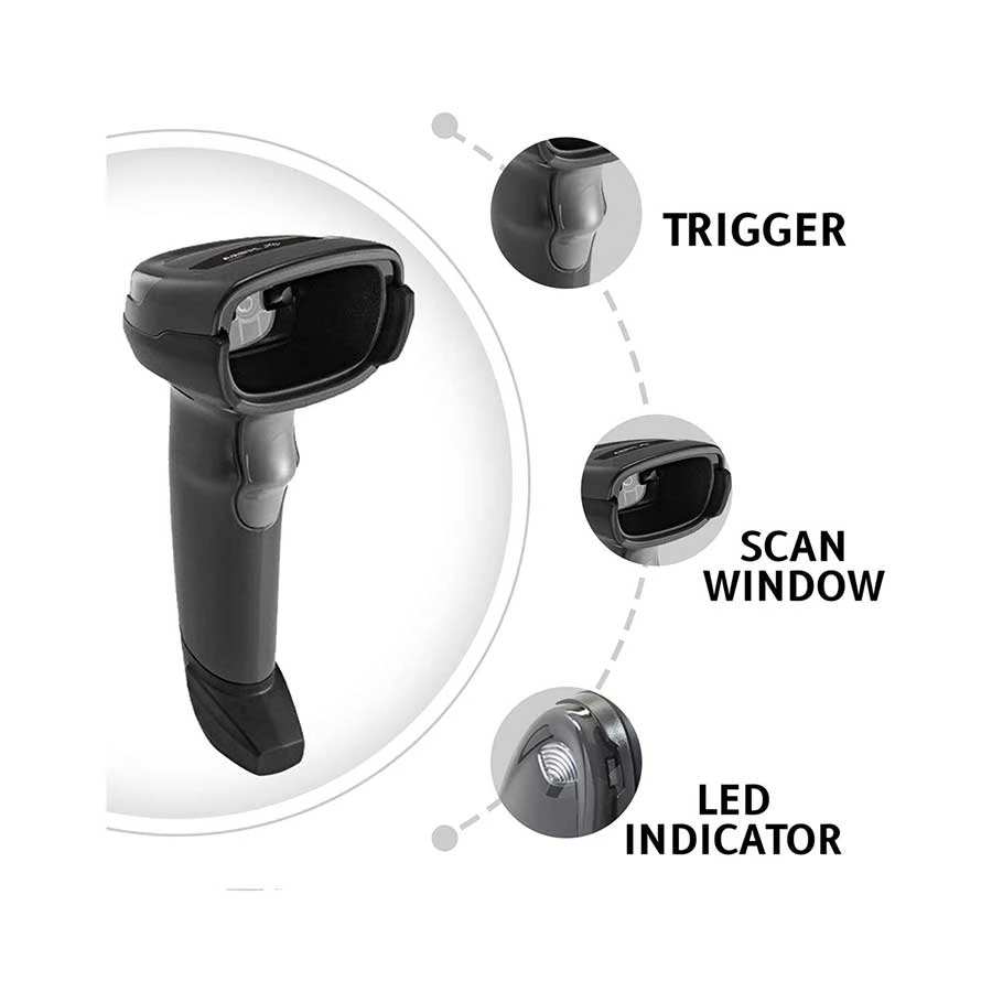 Zebra DS2208 Barcode and QR Scanner in BD