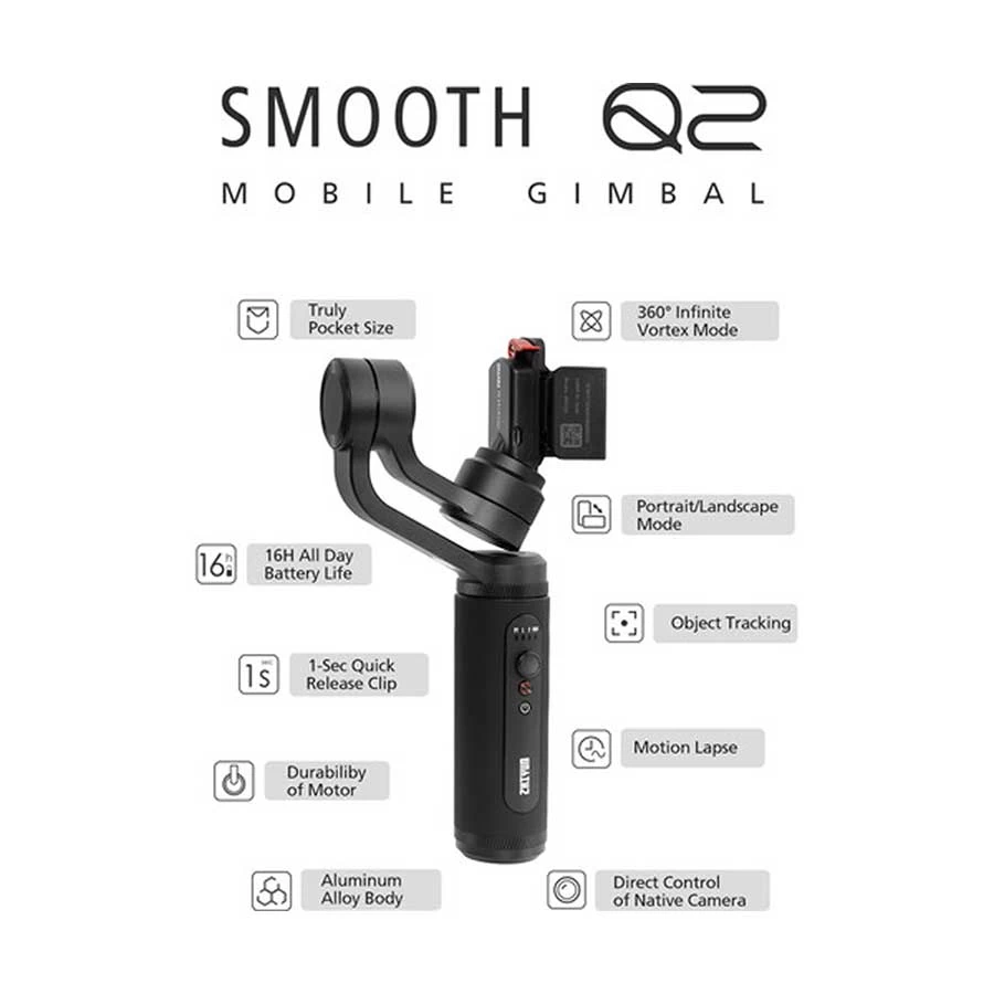 Zhiyun Smooth Q2 Gimbal specifications