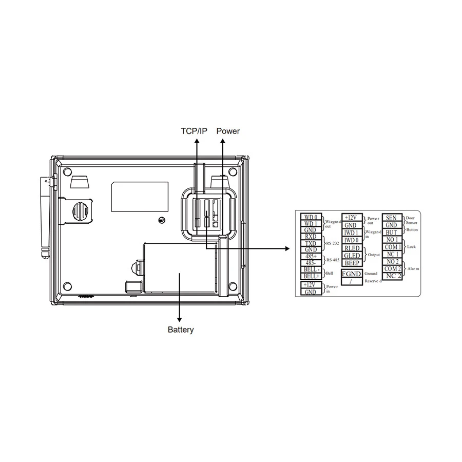 Zkteco ZKTeco iClock 990 Access Control in BD