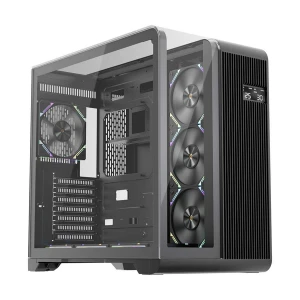 1st Player RT7 Mid Tower Black (Tempered Glass) ATX Gaming Desktop Case