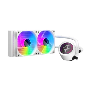 1st Player TS4 240 ARGB 240mm White Liquid CPU Cooler #TS4-240-WH
