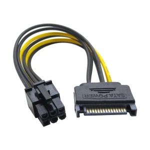 6-pin to SATA Power Cable