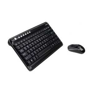 A4TECH 3300N Black Wireless Keyboard & Padless Mouse Combo with Bangla